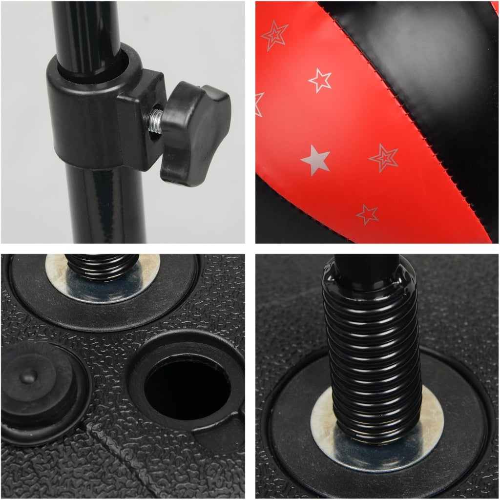 Jucărie interactivă Model Minge de Box , MANUSI INCLUSE, Înălțime reglabilă +3 ANI