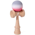 Jucărie KENDAMA din Lemn, 18 cm Gradient Roșu-Alb-Gri