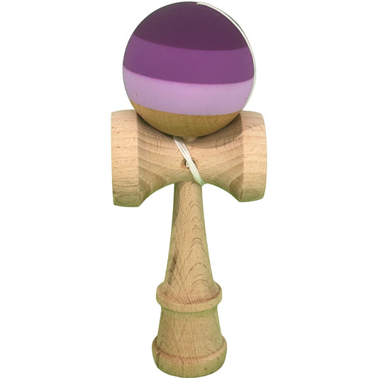 Jucărie KENDAMA din Lemn, 18 cm Multicolor Purpuriu-Mov-Lila