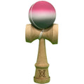 Jucărie KENDAMA din Lemn, 18 cm Gradient Roz-Alb-Gri