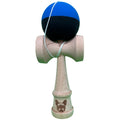 Jucărie KENDAMA din Lemn, 18 cm Model Albastru-Negru
