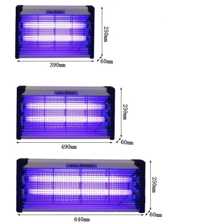 Lampa electrica UV anti insecte , 2 tuburi neon de 30W