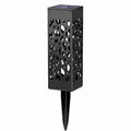 Lampa solara LED , tip felinar , pentru grădină , înălțime 28,5cm, Lumina Alb Rece