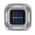 Lampa solara LED pentru grădină , 8 LED uri , prindere de perete sau împământare, ip65 , 9x9cm, Lumina Alb Rece