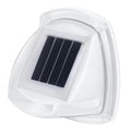 Lampa Solara Led tip aplica pentru perete 8.5x9cm, 2v, rezistent la apa , 8 ledu uri , lumina Alb Cald