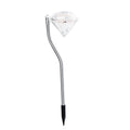 SET 6 Lampi Solare LED tip Diamant Pentru Grădină , înălțime 30 cm , 2v , 600 mai, Multicolor