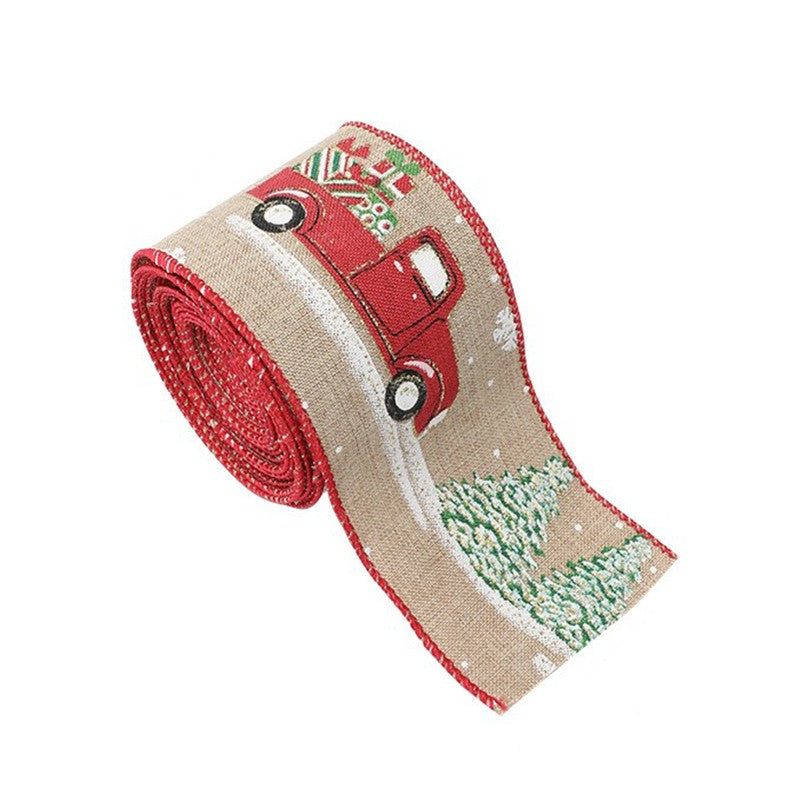 Panglica Decorativa pentru Craciun, Ornament pentru Brad de Craciun