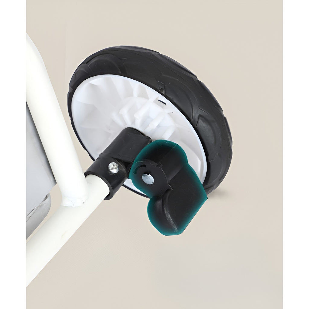 Cărucior sport 3in1, 6-36 luni , reversibil, pliabil, tăviță pentru masa, roti 360 si parasolar-Model Pisica-Alb