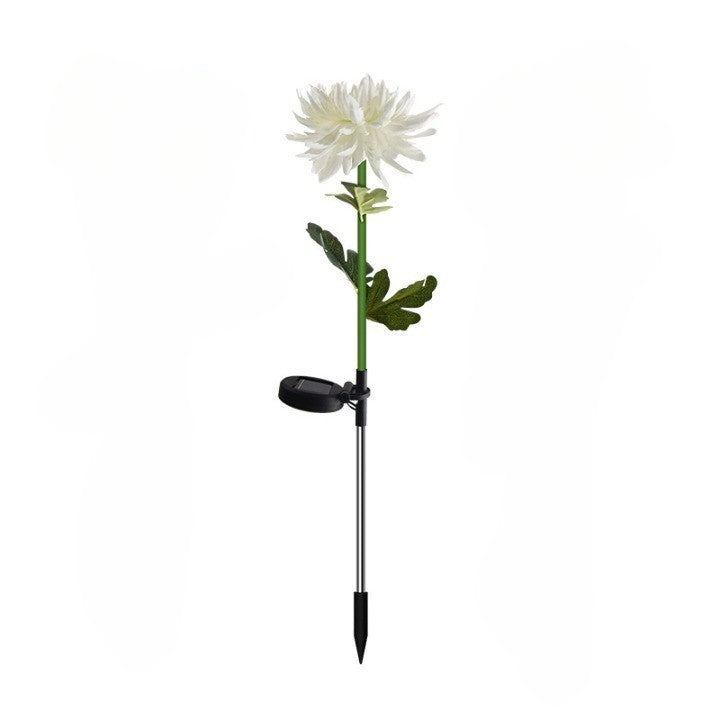 Lampa Solara Led Tip Crizantema , Inaltime 80 cm