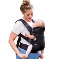MARSUPIU ERGONOMIC, 4 IN 1, MULTIFUNCTIONAL, 4 POZITII, 6-36 LUNI, 3.5KG - 15 KG, NEGRU