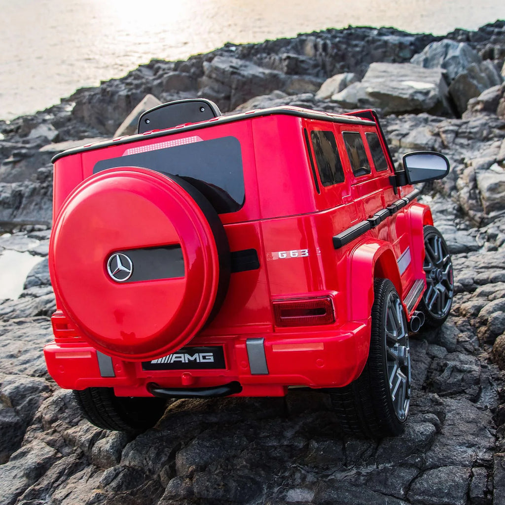 Masinuta electrica cu telecomanda, Mercedes-Benz AMG G63, 12V, varsta 3-7 ani