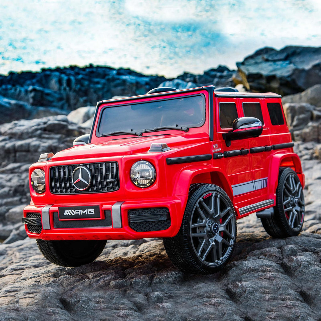 Masinuta electrica cu telecomanda, Mercedes-Benz AMG G63, 12V, varsta 3-7 ani