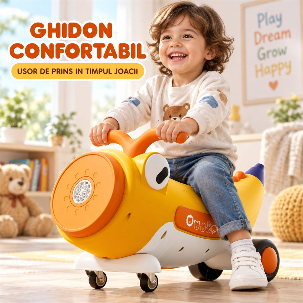Masinuta Ride-On Pentru Copii 2-4 ani