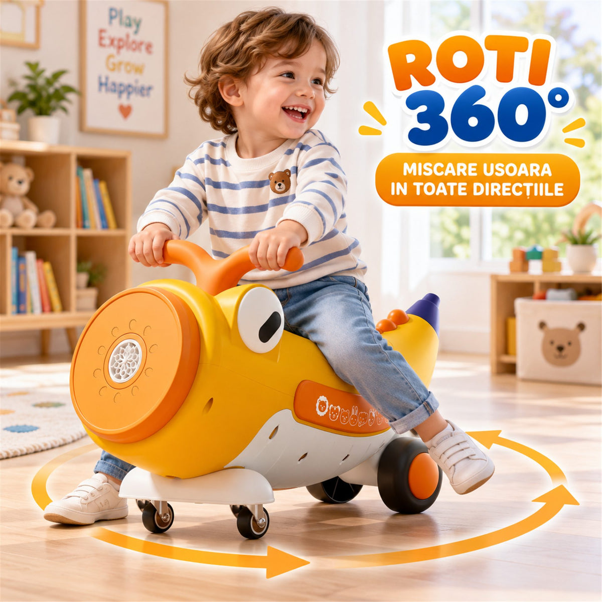 Masinuta Ride-On Pentru Copii 2-4 ani