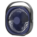Mini Ventilator USB Maison Elise – Birou, Rotire 360°, 3 Viteze, Design Pisicuță, Albastru