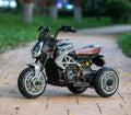 Motocicletă Electrică cu 3 Roți și Telecomandă, Roșu