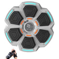 Jucarie de Boxat cu Muzica si Lumini si Manusi incluse 41.5 X 6.5 X 42 CM, Conexiune Bluetooth-GRI