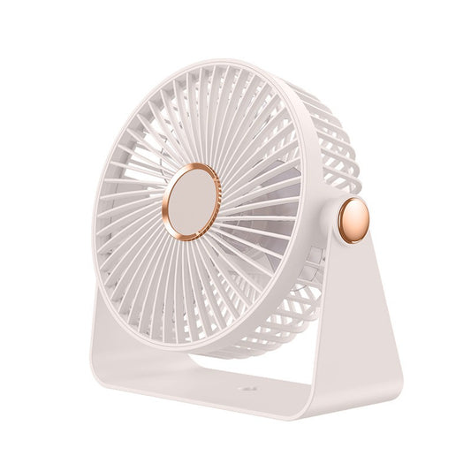 🌀 Ventilator 2 în 1 MaisonElise, de Masă sau Perete, 5 Trepte, USB Type-C, 1200 mAh, Ultra Silențios, 17.5 cm, Alb