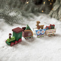 Ornament Decoratiune de Craciun Tren Pictat , 20cm