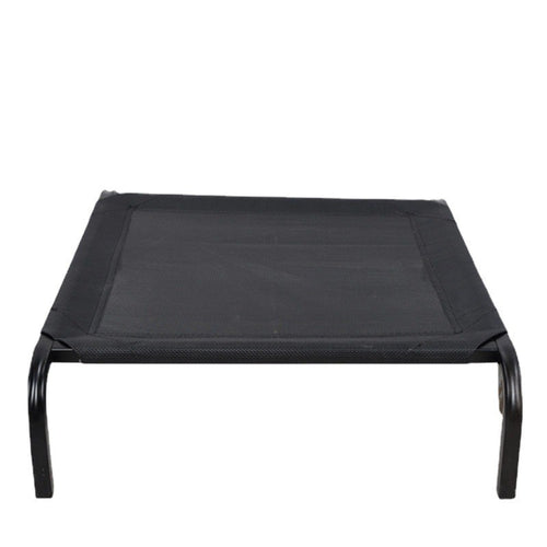 Pat din plasa pentru animale de companie, rezistent la umiditate si picioare din oțel-Mărimea M