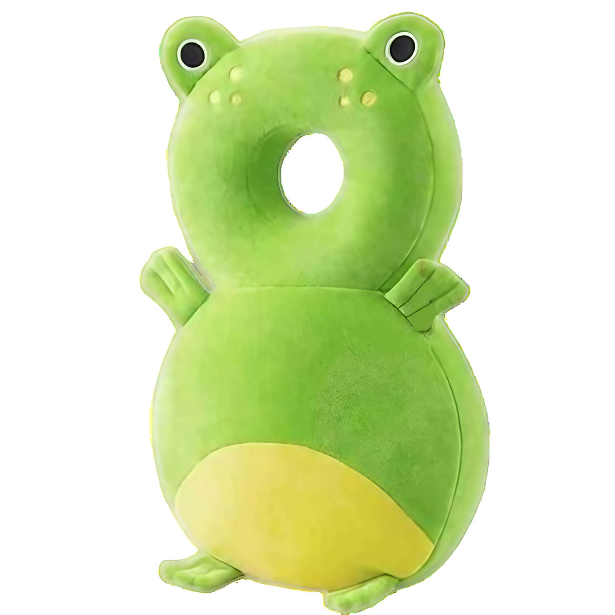 Perna-rucsac protectie cap bebelusi, model Broscuta Verde