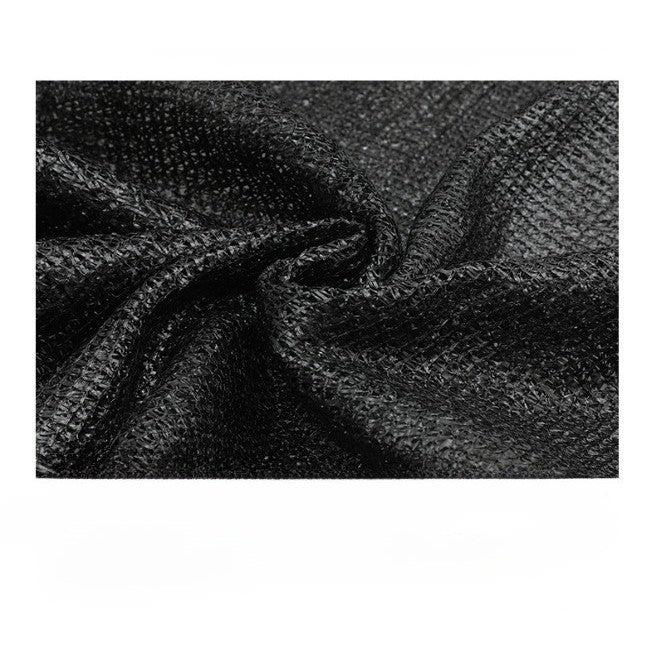 Plasa de umbrire neagră, lățime 2m, lungime 50m, protecție UV, grad de umbrire 55-65%