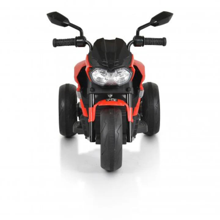 Motocicleta electrica copii 2MOTO 12V, 3 roti, control ghidon+acceleratie, BT si USB