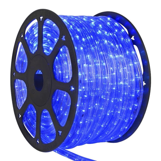 Instalație de Crăciun tip furtun liminos, 4m 96 LED-uri, sectionabila, Albastru