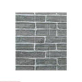 Set 10 placi tapet autoadezive 3D din polietilenă cu imitație de cărămidă gri 35x38cm, 1,33MP