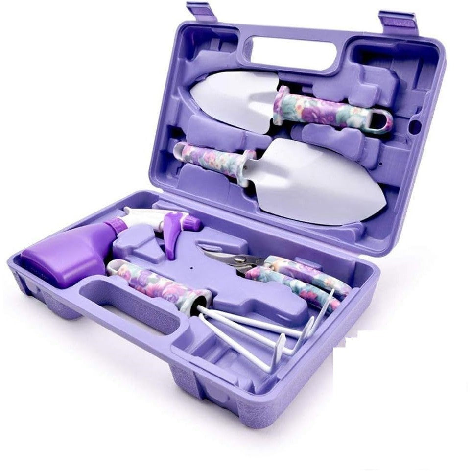Set 5 accesorii pentru grădinărit , geanta depozitare inclusă