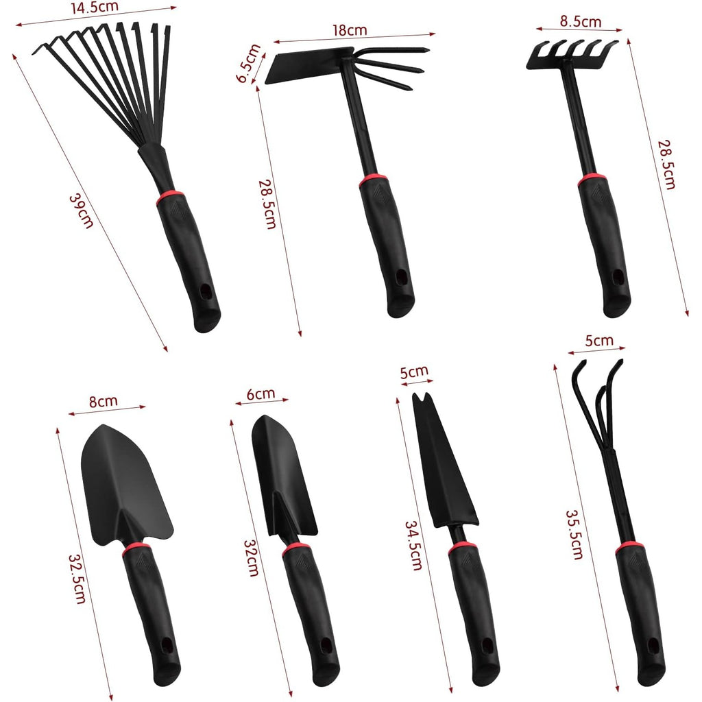 Set 9 unelte de grădină , pentru plantare, prelucrare sol si îngrijire plante
