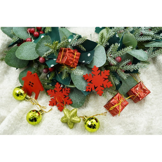 Set 24 ornamente de Brad tip Glob