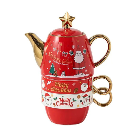 Set de Ceai, Temă Crăciun, Ceainic 450 ml