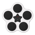 Jucărie de boxat 5 TINTE cu muzica si lumini , Bluetooth , încărcare usb, aplicare cu ventuze 40x38x8 cm 930g - ALB