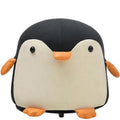 Taburet pentru copii in forma de pinguin, Negru