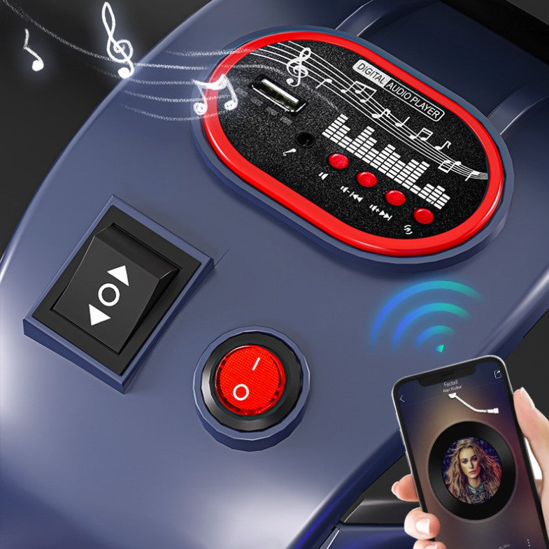 Motocicleta Electrica pentru copii 3-8 ani , 2 Acumulatori, BLUETOOTH, SISTEM ANTI-RASTURNARE, SISTEM DE LUMINI SI SUNET