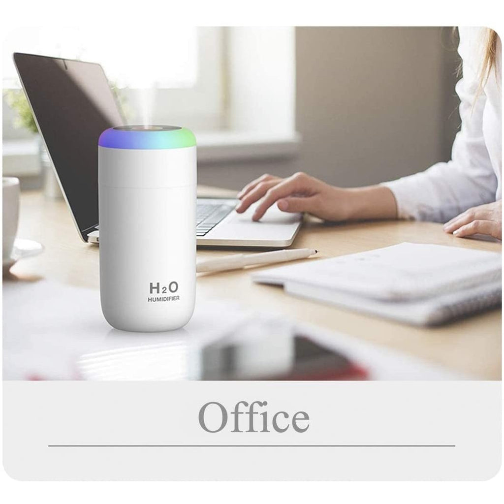 Umidificator , H2O, cu difuzor de aroma , multicolor