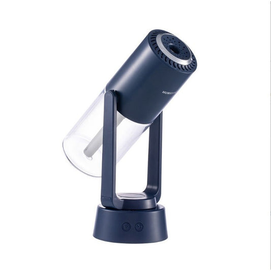 Umidificator si purificatore aer ultrasonic portabil, rezervor 200 ml cu ioni negativi