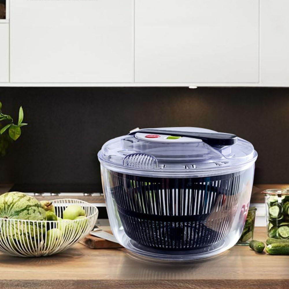 Uscător manual pentru salata si verdețuri , capacitate 3 L
