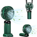 Ventilator Ultra Portabil Maison Elise cu Aromaterapie – 3 în 1, Verde